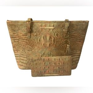 BRAHMIN purse and wallet set